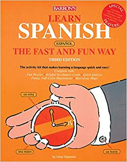 Goyal Saab Barrons Spanish Fast & Fun Way : Book + 4CDs